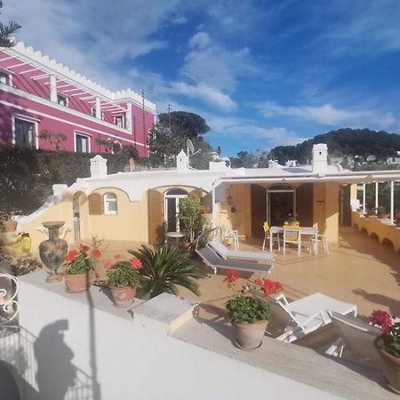 Marvelous Sea View Villa Капри Экстерьер фото