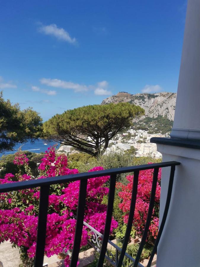 Marvelous Sea View Villa Капри Экстерьер фото